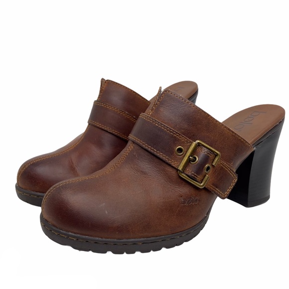 bolo Shoes - Bolo Dark Brown Leather Mules